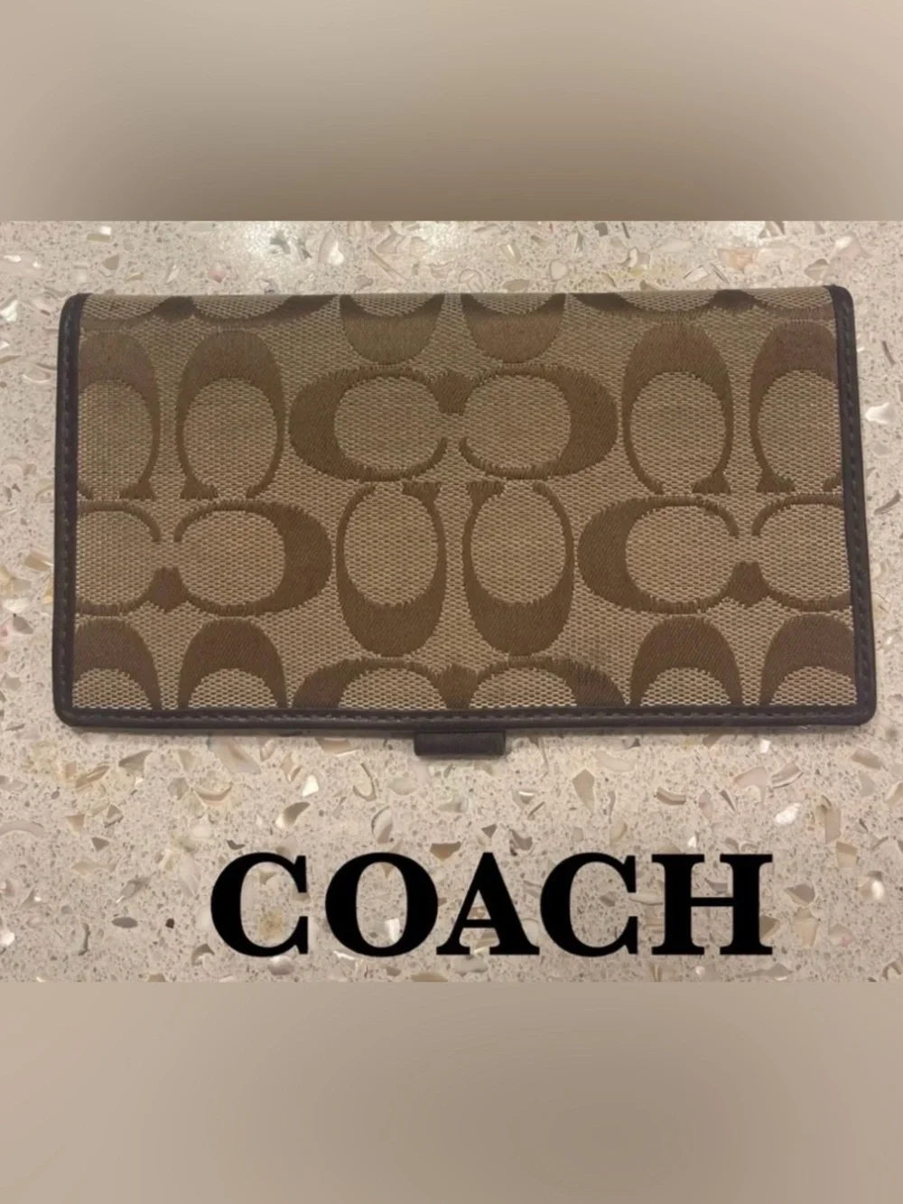 Coach Signature Leather Wallet